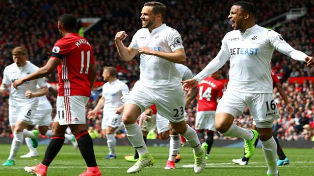 Manchester United 1-1 Swansea City